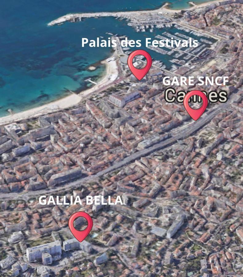 GALLIA BELLA - TRÉS BEAU STUDIO TOUT ÉQUIPÉ - À 5min À PIED DU CENTRE VILLE DE CANNES Exterior foto